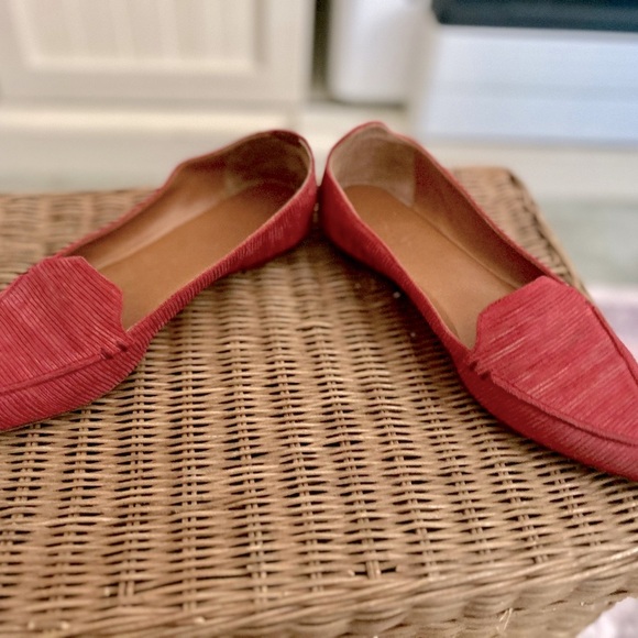 M. Gemi Red Rose Pink Stellato Sacchetto Size 38 US 8 - Picture 3 of 5